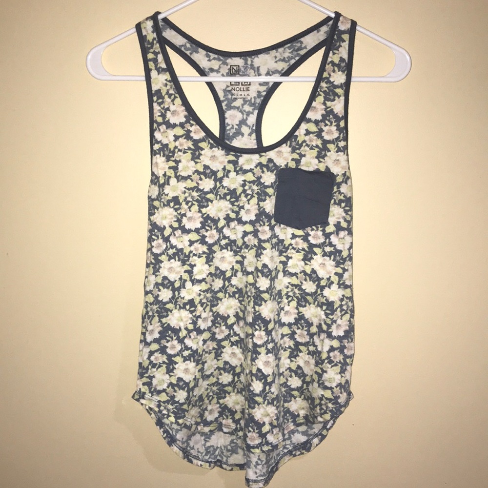 Floral tank top